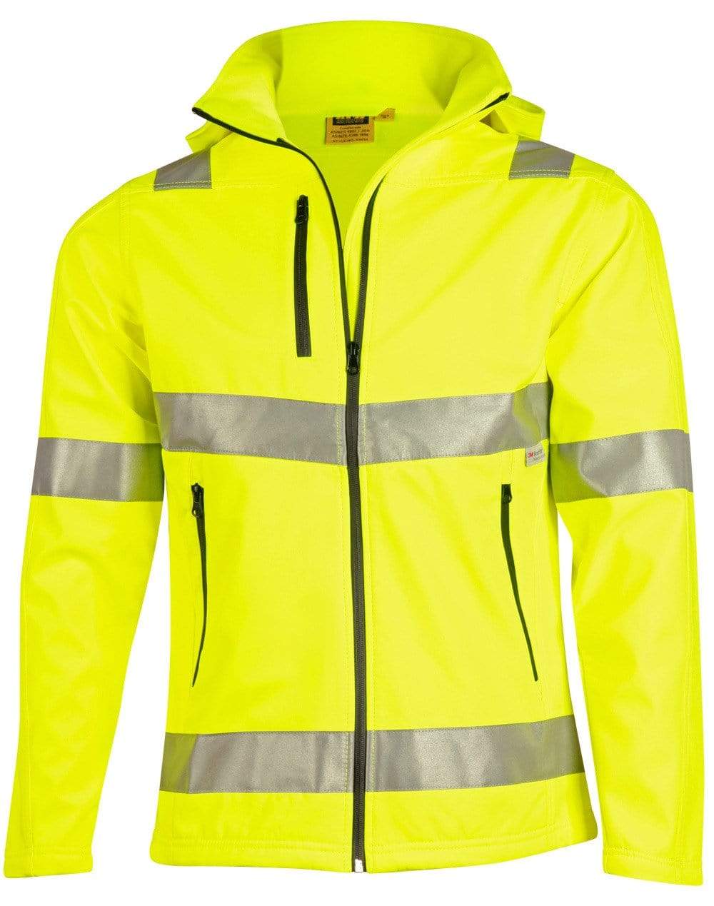 Australian Industrial Wear Work Wear Fluoro Yellow / 2XS HI-VIS SAFETY JACKET-unisex sw30